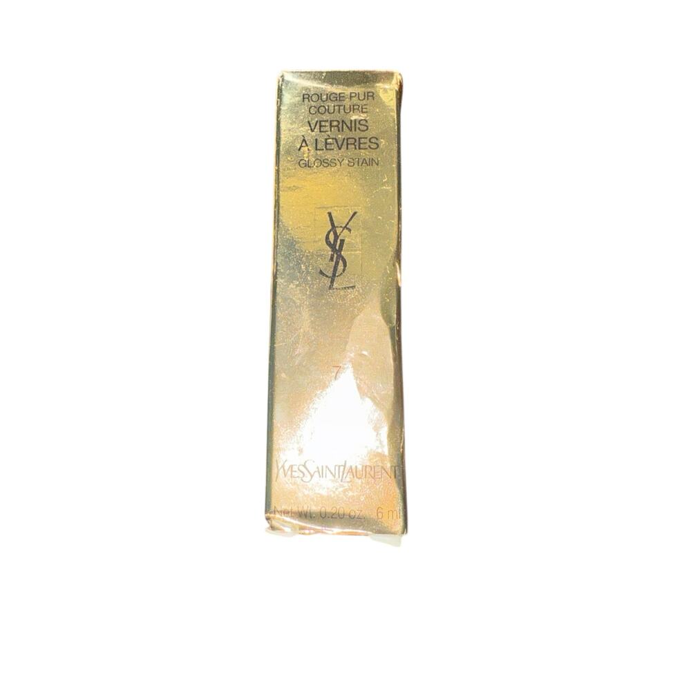 Yves Saint Laurent Rouge pur Couture Glossy Stain 7 Coral Aquarelle 6 ml / 0.2oz